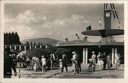 The Beach Aix-les-Bains, France Postcard Postcard Postcard