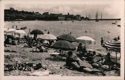 Ste. Maxime Beach Ste Maxime, France Postcard Postcard Postcard