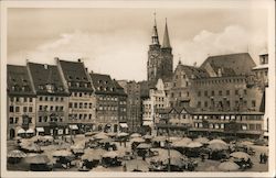 Adolf Hitler-Platz Nurnberg, Germany Postcard Postcard Postcard