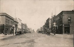 Minnesota St. Looking North from First North Postcard