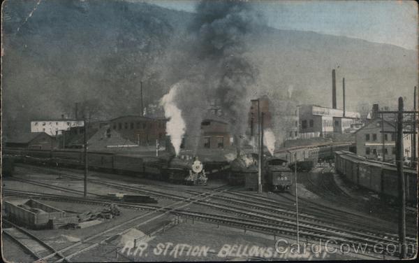 R.R. Station Bellows Falls Vermont