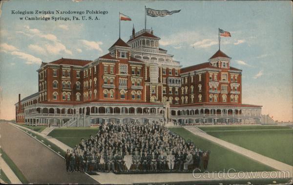 Kolegium Zwiazku Narodowego Polskiego Cambridge Springs Pennsylvania