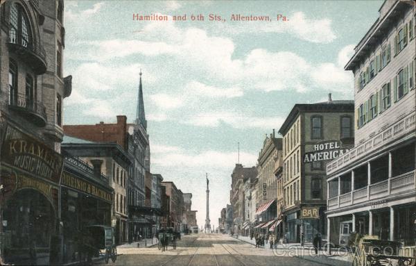 Hamilton and 6th Sts. Allentown Pennsylvania