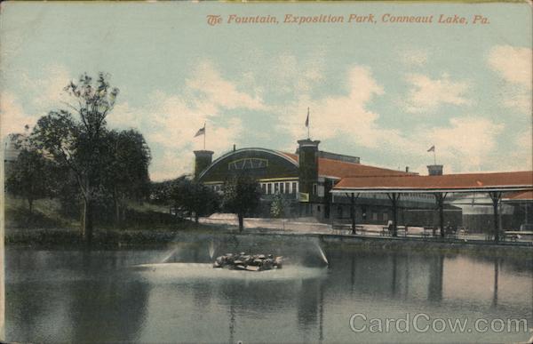 The Fountain, Exposition Park Conneaut Lake Pennsylvania