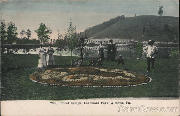 Floral Design, Lakemont Park Altoona Pennsylvania