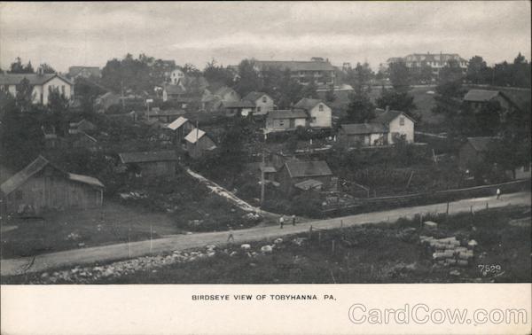 Birdseye View of Tobyhanna PA. Pennsylvania