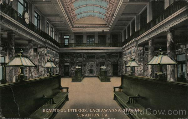 Beautiful Interior, Lackawanna Station Scranton Pennsylvania