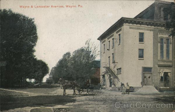 Wayne & Lancaster Avenues Pennsylvania