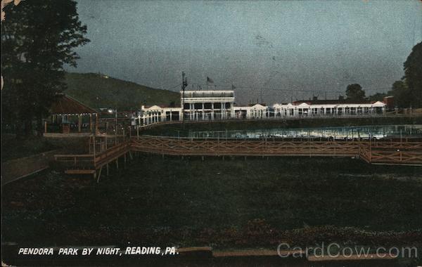 Pendora Park by Night Reading Pennsylvania