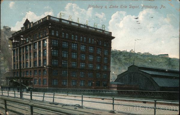 Pittsburg & Lake Erie Depot Pittsburgh Pennsylvania