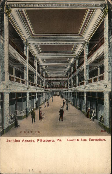 Jenkins Arcade, Libert to Penn. Thoroughfare Pittsburgh Pennsylvania