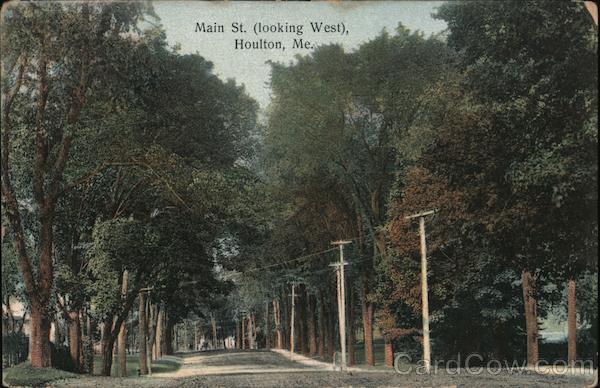 Main St. (looking West) Houlton Maine