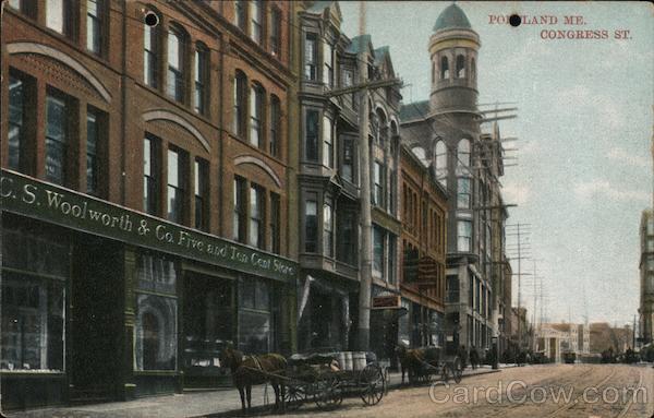 Congress St. Portland Maine