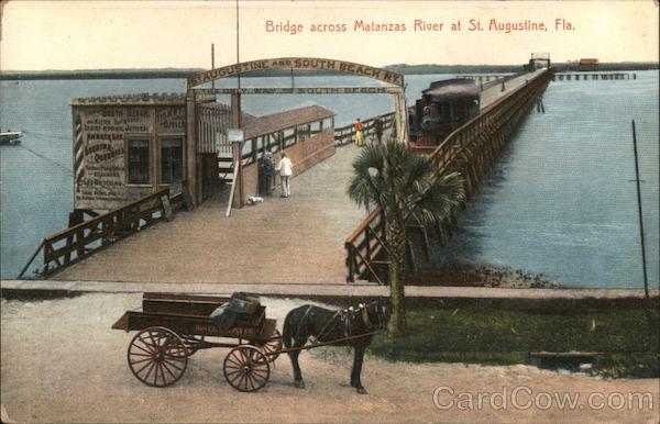 Bridge across Matanzas River St. Augustine Florida