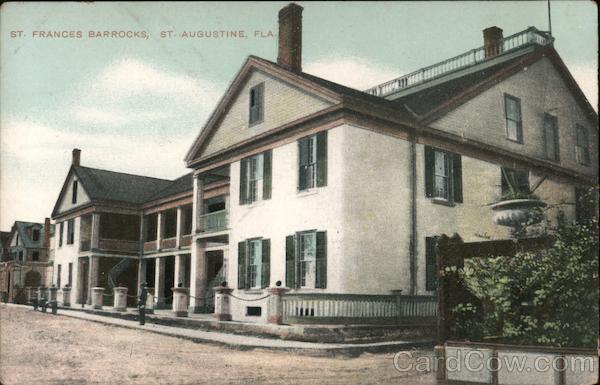 St. Frances Barrocks St. Augustine Florida