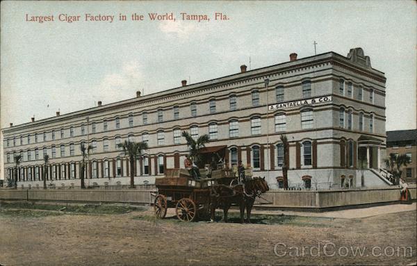 Largest Cigar Factory in the World Tampa Florida