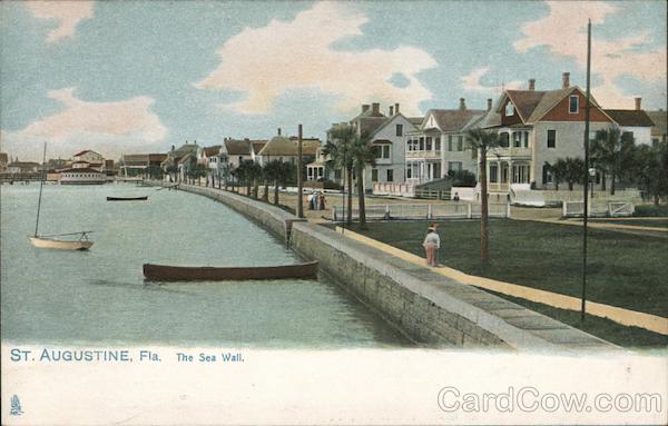 The Sea Wall St. Augustine Florida