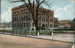 Pratt Institute Free Library Postcard