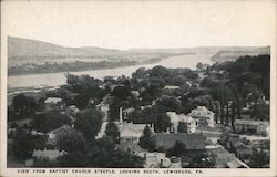 View from Baptist Church Steeple, Looking South Postcard