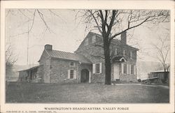 Washington's Headquarters Valley Forge, PA Postcard Postcard Postcard