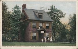 William Penn House, Fairmont Park Postcard