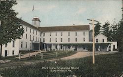 Rear View of Winola House Postcard