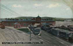 Lehigh Valley Round House Postcard