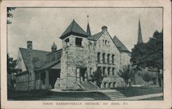 First Presbyterian Church DuBois, PA Postcard Postcard Postcard