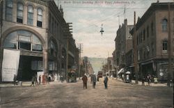Main Street Looking North East Postcard