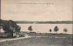 From the Porch of "The Watson" Postcard