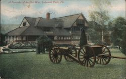 A Reminder of the Civil War, Lakemont Park Postcard