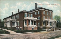 Hahnemann Hospital Postcard