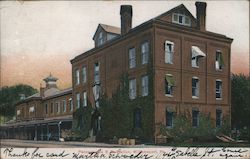 Pennsylvania R. R. Station Postcard