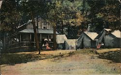 Corner in the Camp, Central Oak Heights West Milton, PA Postcard Postcard Postcard