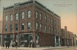 Schnoover Building Philipsburg, PA Postcard Postcard Postcard