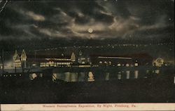 Western Pennsylvania Exposition, By Night Postcard