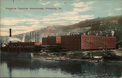 Pittsburg Terminal Warehouses Postcard