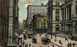 View of Smithfield Street Postcard