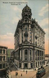 Wabash, Pittsuburgh Terminal Station Postcard