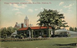 Phipps Conservatory, Allegheny Park, North Side Postcard