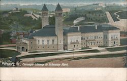 Carnegie Library in Schenley Park Postcard
