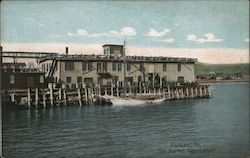 Fish Market - Tillson's Wharf Postcard