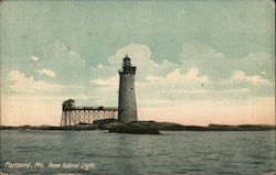 Ram Island Light Postcard