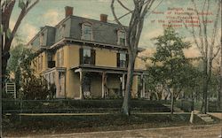 Home of Hannibal Hamlin, Vice President of the United States under President Lincoln Postcard
