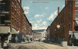 Central Street Postcard