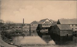 Knox Woolen Mills Camden, ME Postcard Postcard Postcard