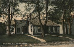 An Old House Rockland, ME Postcard Postcard Postcard