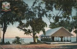 Pavilion and Steamer Landing on St. Johns River Postcard