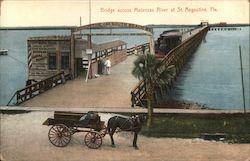 Bridge across Matanzas River Postcard