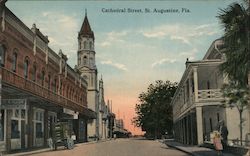 Cathedral Street Postcard